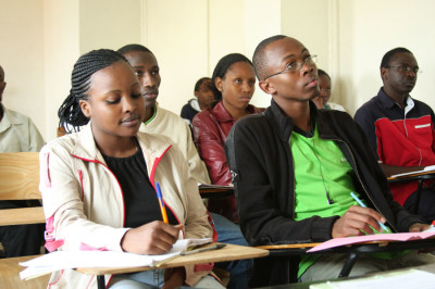 Students at the co-operative college of Kenya