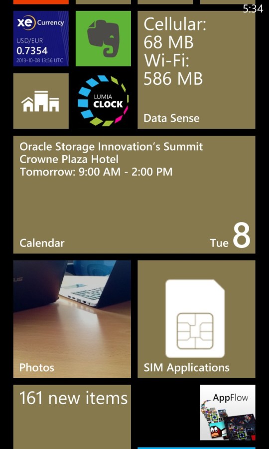 SIM applications - Nokia Lumia 3