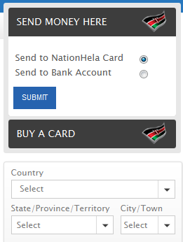 Send to NationHela card