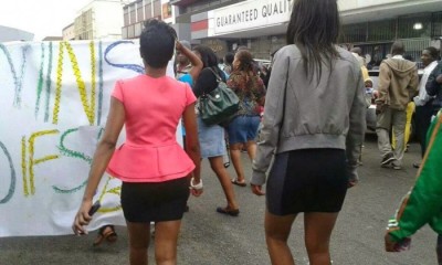 Miniskirt protest held in Zimbabwe
