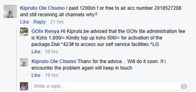 Free to Air - GOtv 2