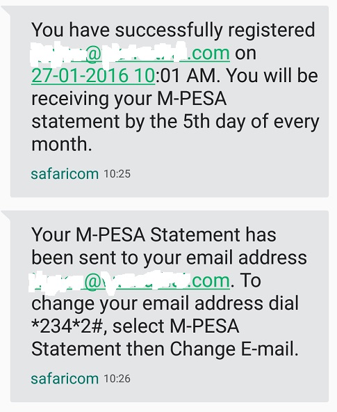 MPESA statement 5
