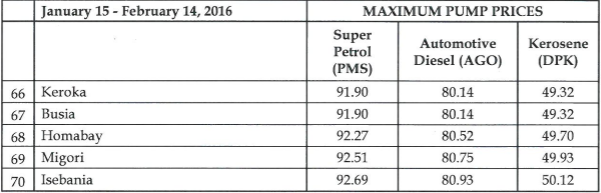 fuel prices 5