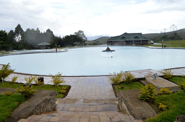 Ol Karia Geothermal Spa main pool