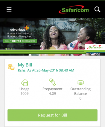 Safaricom app 1