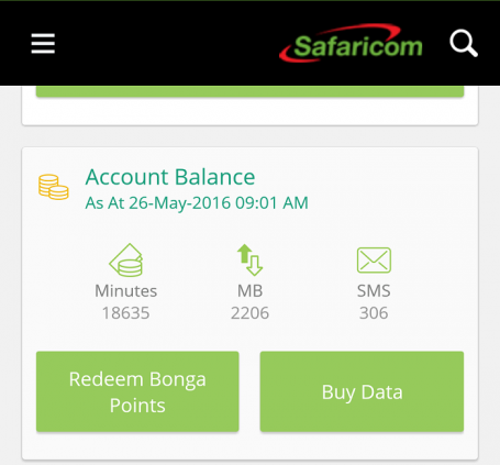 Safaricom app 4