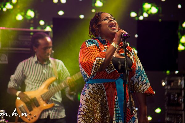 June Gachui belting out a note that left us with chills
