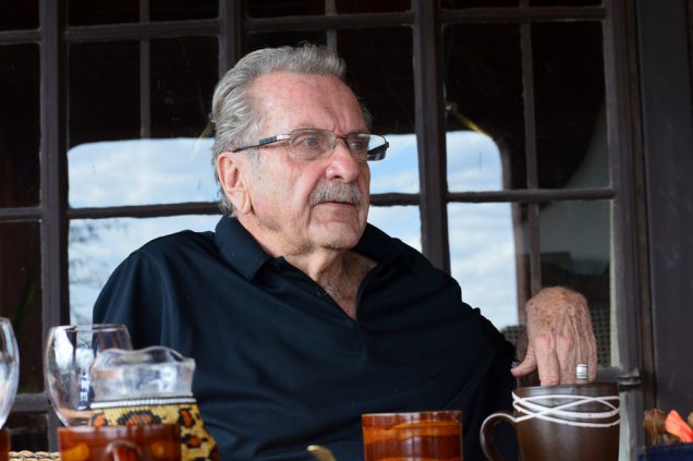 Mr. Allan Donovan, the owner of the African Heritage House .