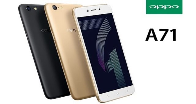  OPPO  A71  smartphone launched exclusively available from 